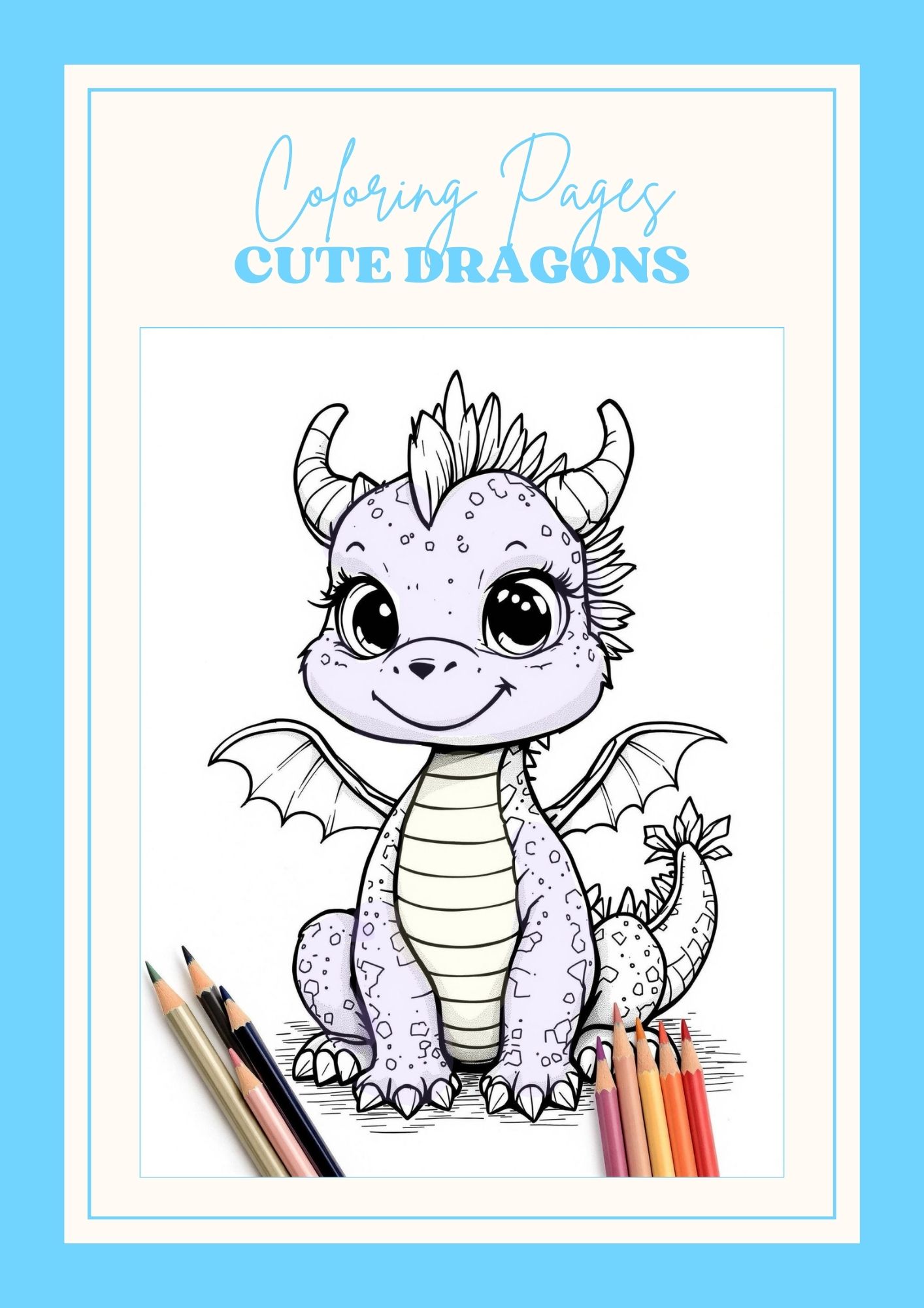 Dragon Coloring Page 1