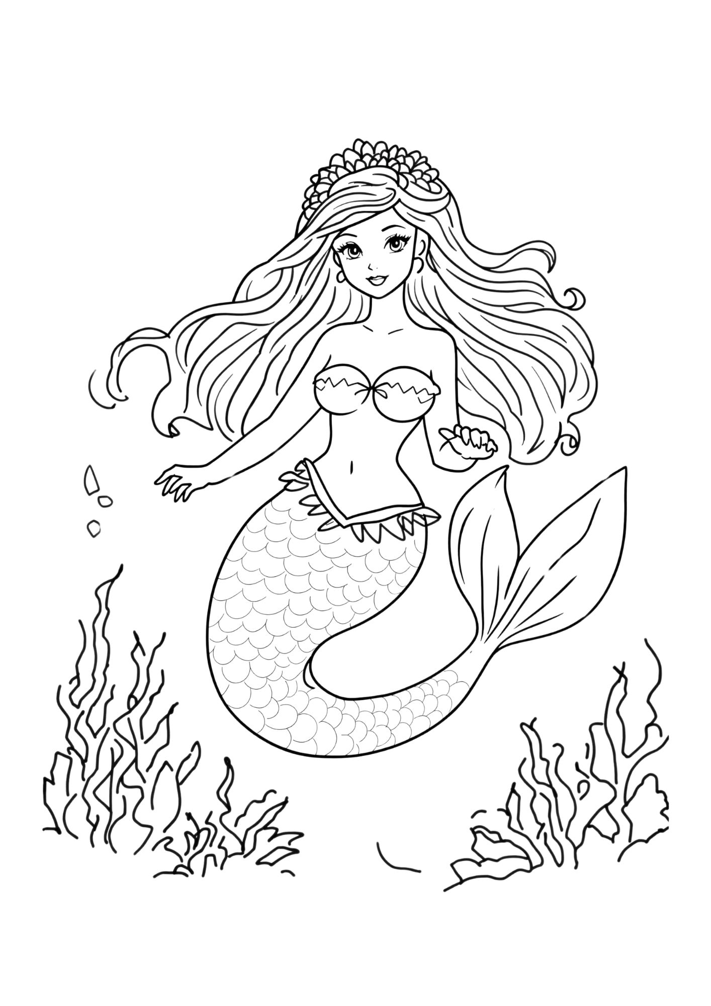 Fantasy coloring page 17