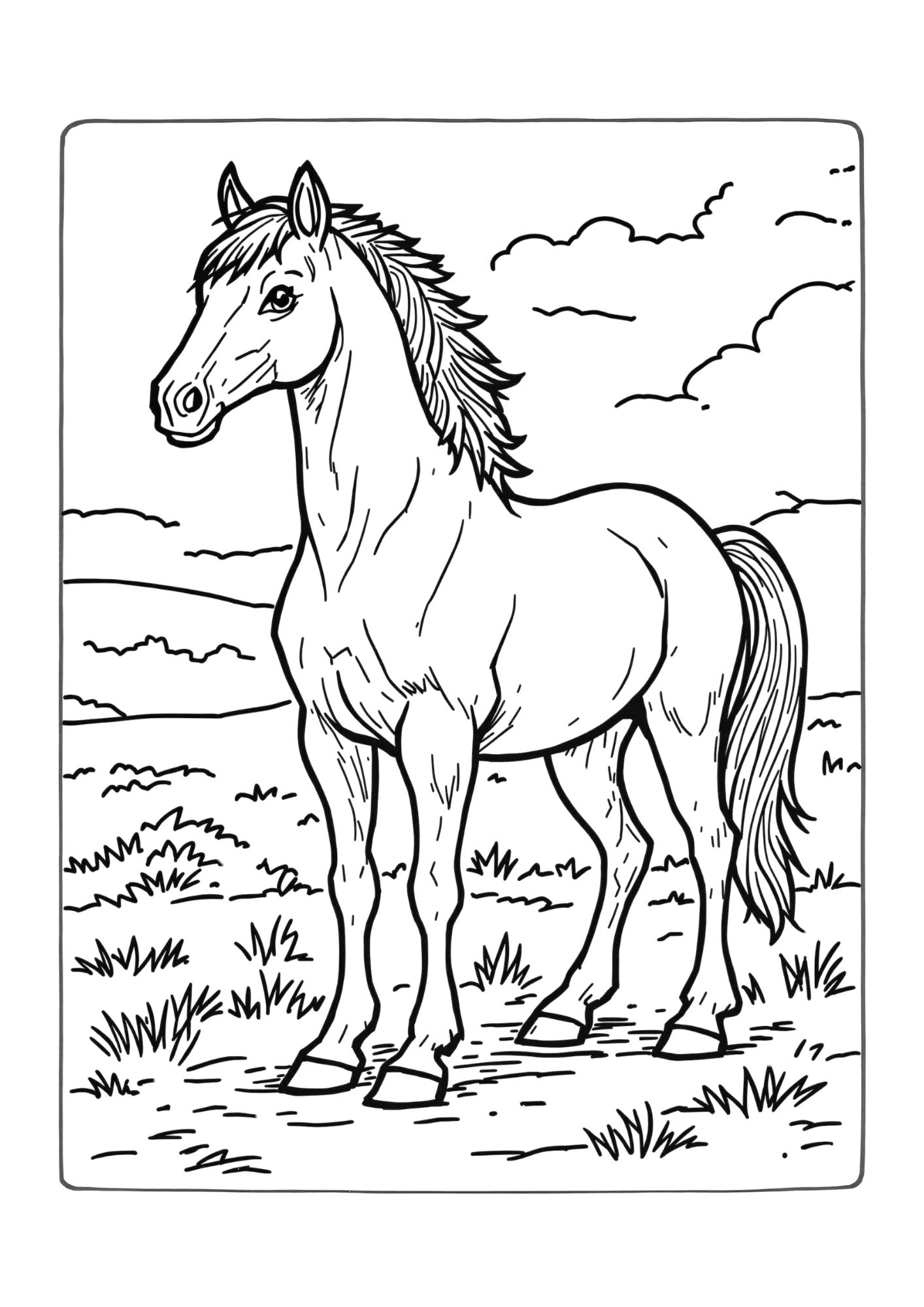 Fantasy coloring page 18