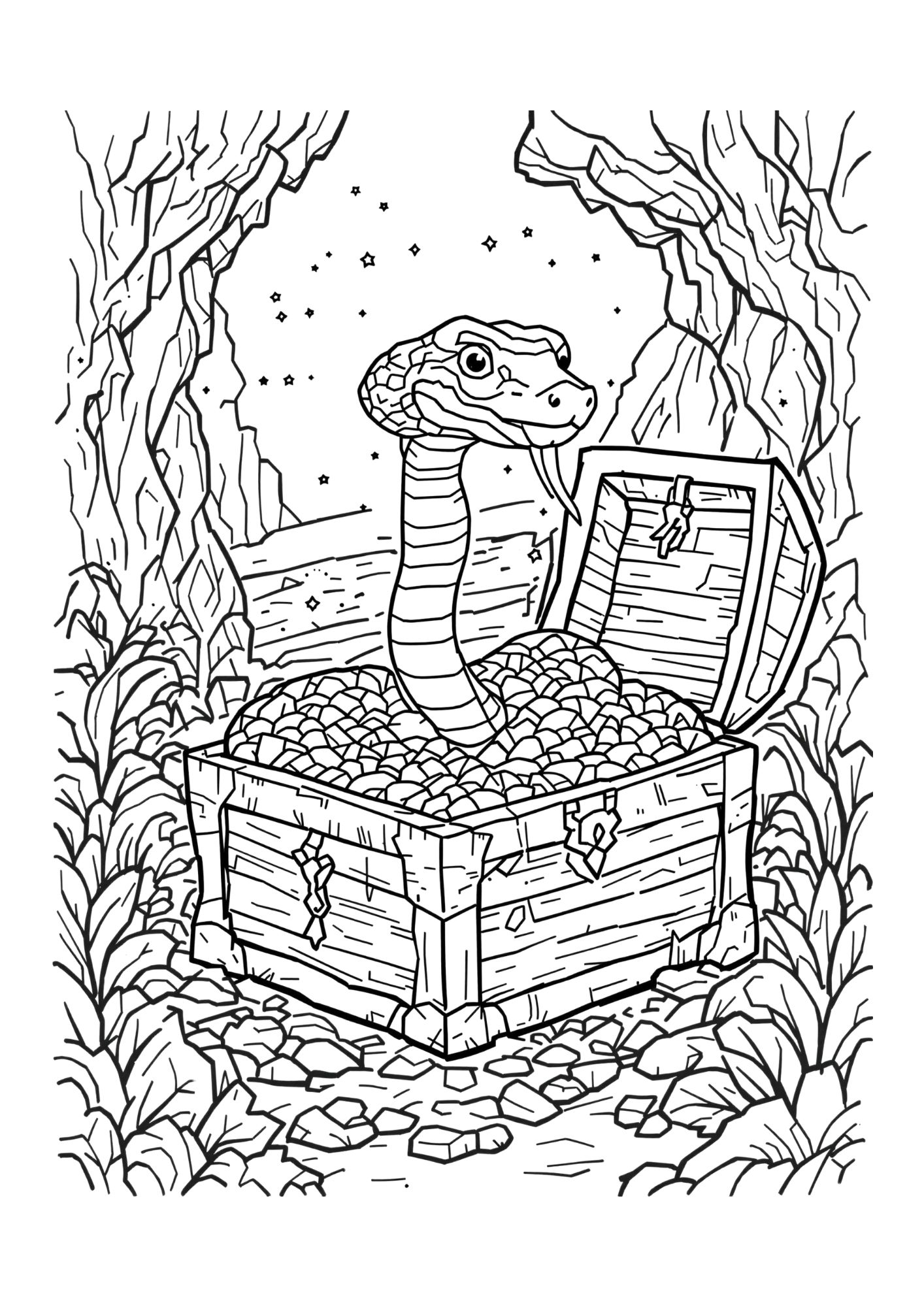 Fantasy coloring page 22