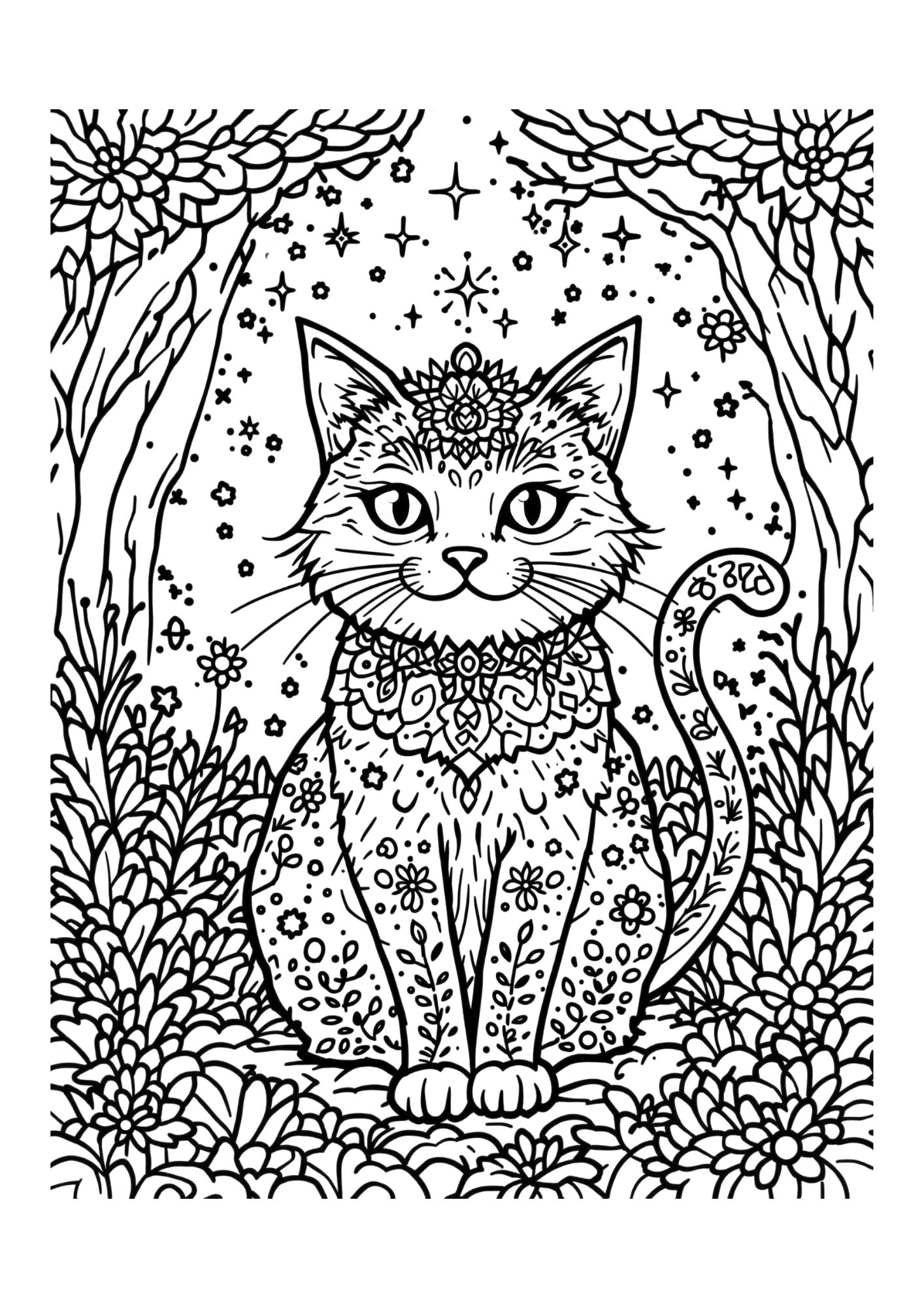 Fantasy coloring page 23