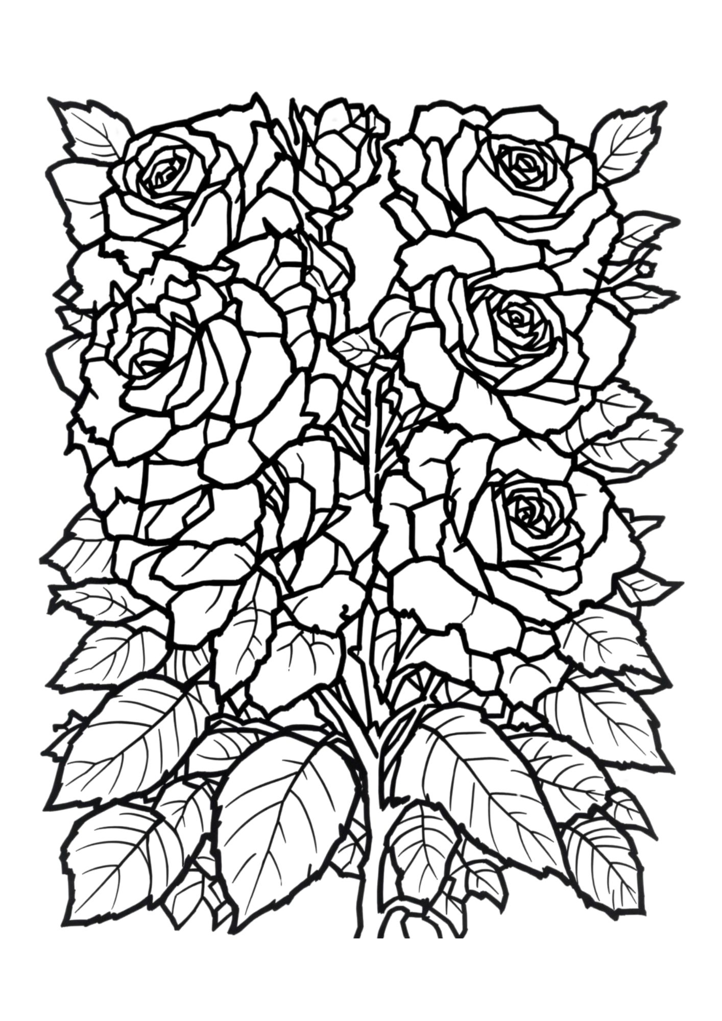 Flower Coloring Page 13